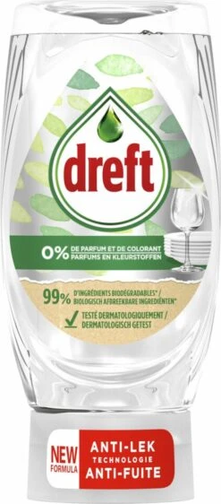 Dreft Afwasmiddel Pure & Clean - 8 X 370 Ml - Voordeelverpakking -Huishoudelijke Artikelen Winkel 527x1200