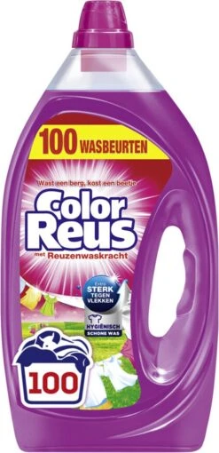 2x Witte Reus Vloeibaar Wasmiddel Color Reus 5 Liter -Huishoudelijke Artikelen Winkel 581x1200