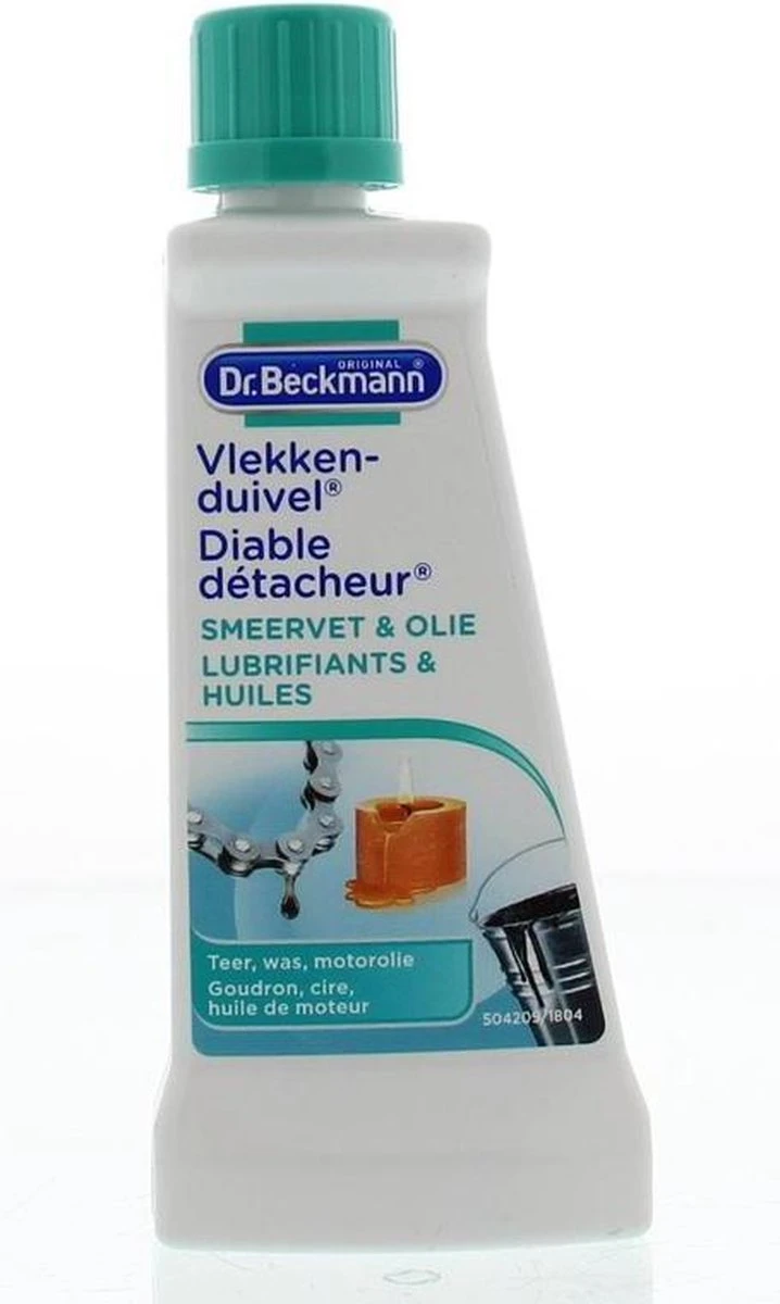 Dr. Beckmann Vlekkenduivel Smeervet & Olie 50 Ml 6 Dr. Beckmann Vlekkenduivel Smeervet & Olie 50 Ml - Afbeelding 4