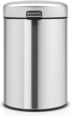 Brabantia NewIcon Wandprullenbak - 3 L - Matt Black -Huishoudelijke Artikelen Winkel 743x1200