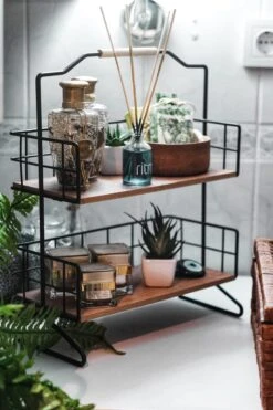 Metalen Keuken Etagere 2 Laags Van Naturn Living | Keuken Opbergrek | Kruidenpotjes Rek | Kruiden Organizer | Keuken Rek Specerijen | Mat Zwart -Huishoudelijke Artikelen Winkel 800x1200 8
