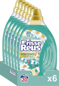 Frisse Reus Lotus Amandel Gel Vloeibaar Wasmiddel - Witte Was - Voordeelverpakking - 120 Wasbeurten -Huishoudelijke Artikelen Winkel 824x1200