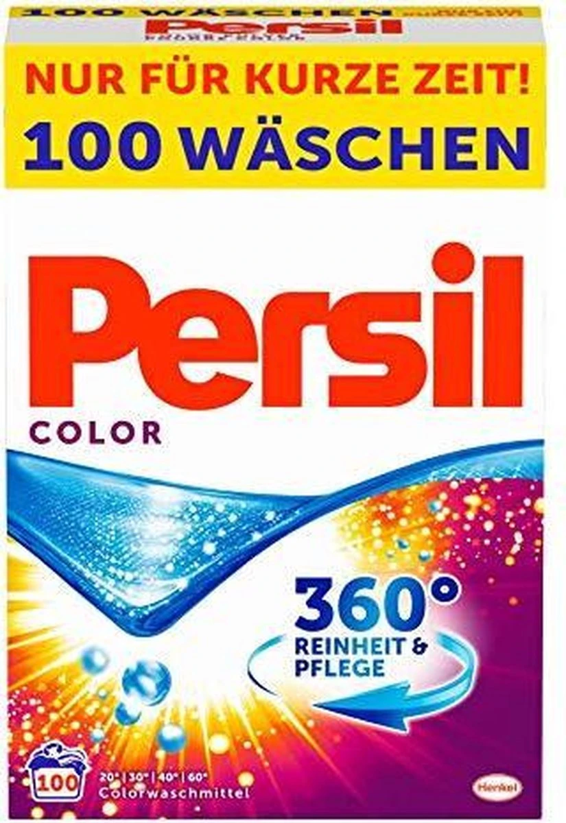 Persil® Persil Waspoeder Color - 100 Wasbeurten 3 Persil® Persil Waspoeder Color - 100 Wasbeurten
