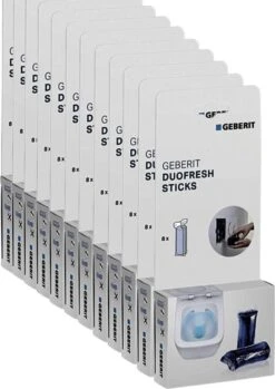 Geberit DuoFresh Sticks - 96 Stuks - Voordeelverpakking - Toilet/WC Blokjes Inbouwreservoir -Huishoudelijke Artikelen Winkel 850x1200 2