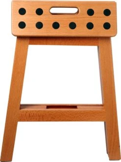 PUHLMANN - Inklapbare Kruk, JAMES, Hout, 41 Cm Hoog, Max 150 Kilo -Huishoudelijke Artikelen Winkel 895x1200 1