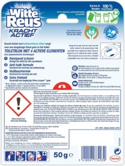 Witte Reus Kracht Actief Toiletblok - Oceaan - WC Blokjes Voordeelverpakking - 10 Stuks 23 Witte Reus Kracht Actief Toiletblok - Oceaan - WC Blokjes Voordeelverpakking - 10 Stuks -Huishoudelijke Artikelen Winkel 901x1200