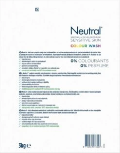 Neutral Kleur Waspoeder - 45 Wasbeurten -Huishoudelijke Artikelen Winkel 937x1200