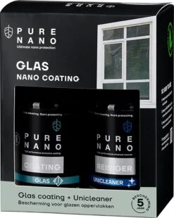 PURE NANO Glas - Nano Coating Voor 5 Jaar Heldere Ramen Met Minder Schoonmaakwerk - 250 Ml -Huishoudelijke Artikelen Winkel 956x1200 2