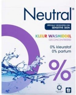 Neutral Kleur Waspoeder - 45 Wasbeurten -Huishoudelijke Artikelen Winkel 962x1200